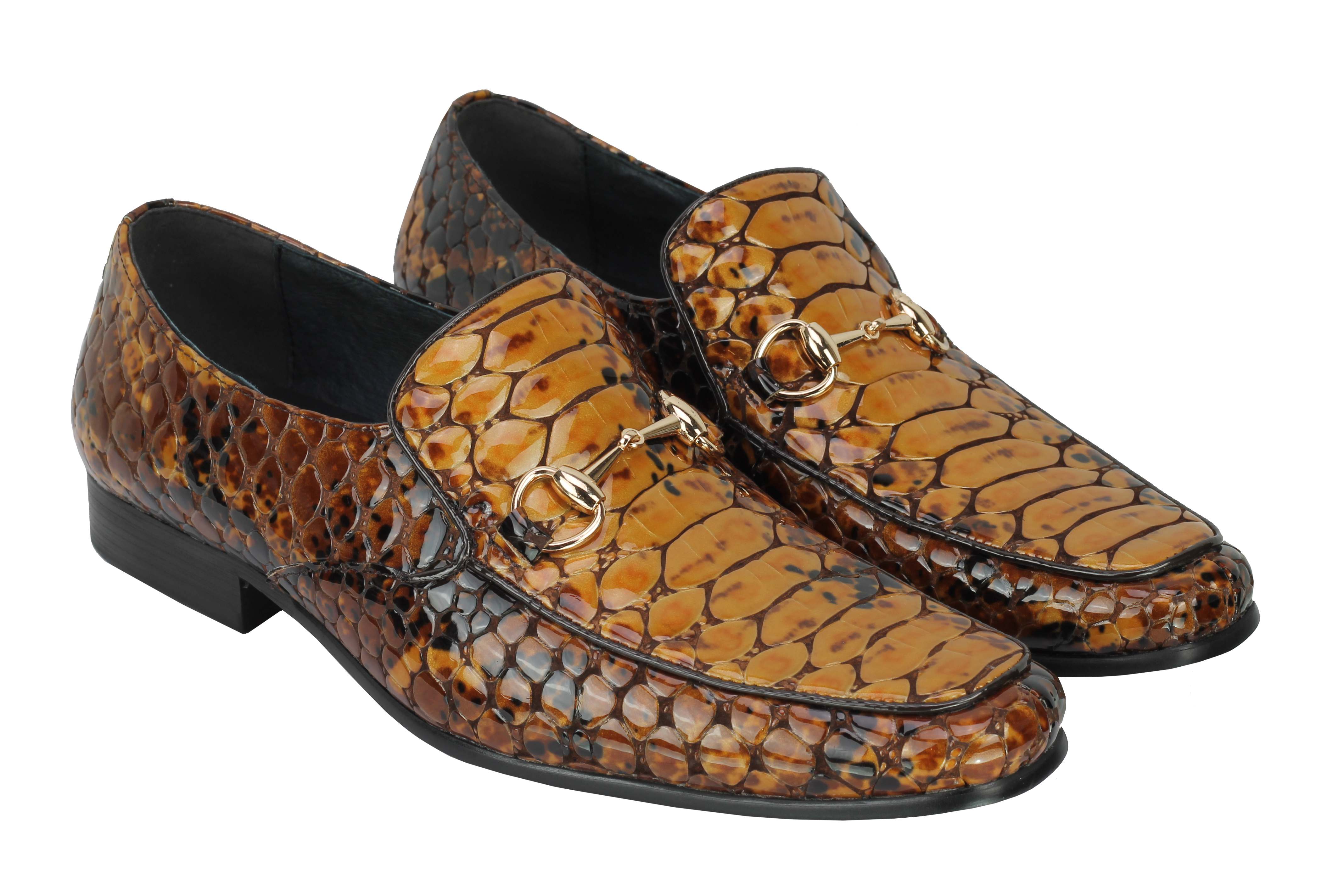 mens leather croc shoes
